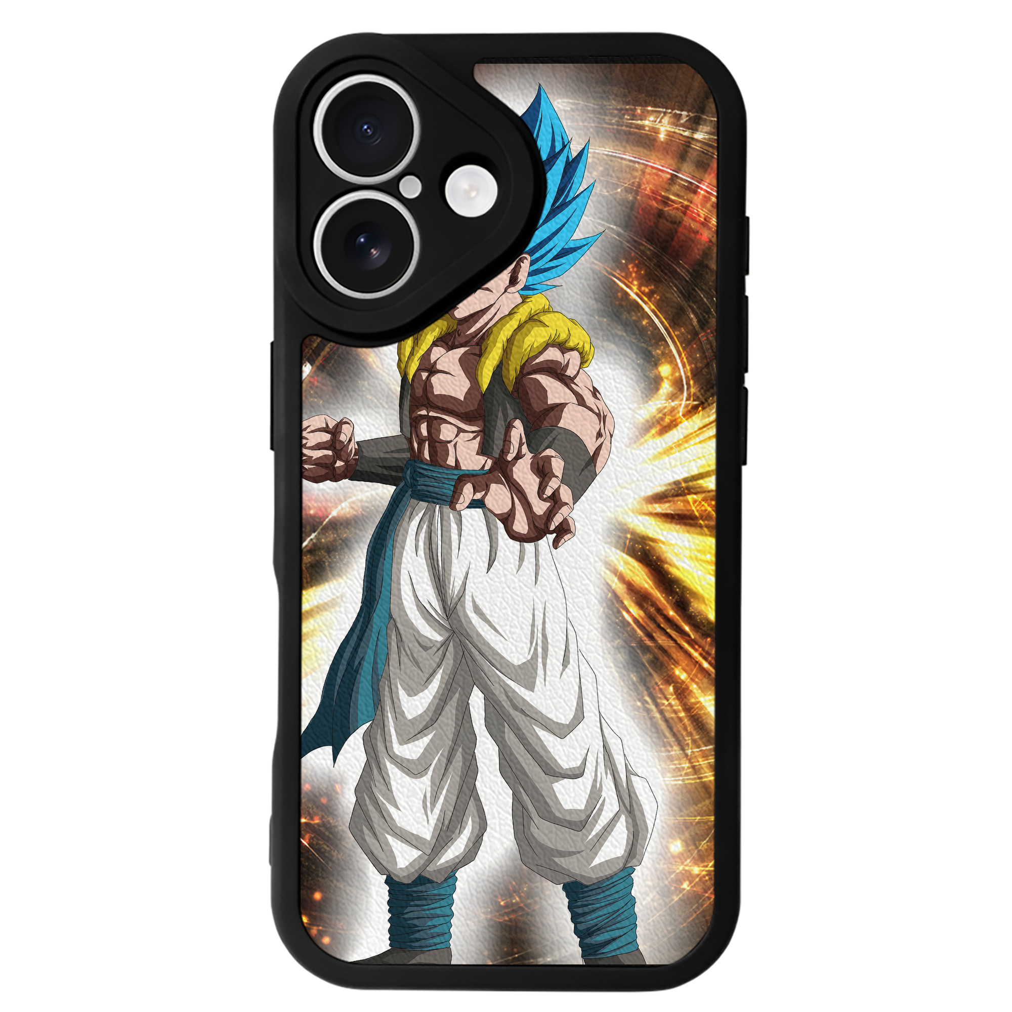 （画像用） ドラゴンボール DRAGON BALL 【iPhone 16シリーズ対応】シリコンスマホケース（レザー調） 材質：シリコン